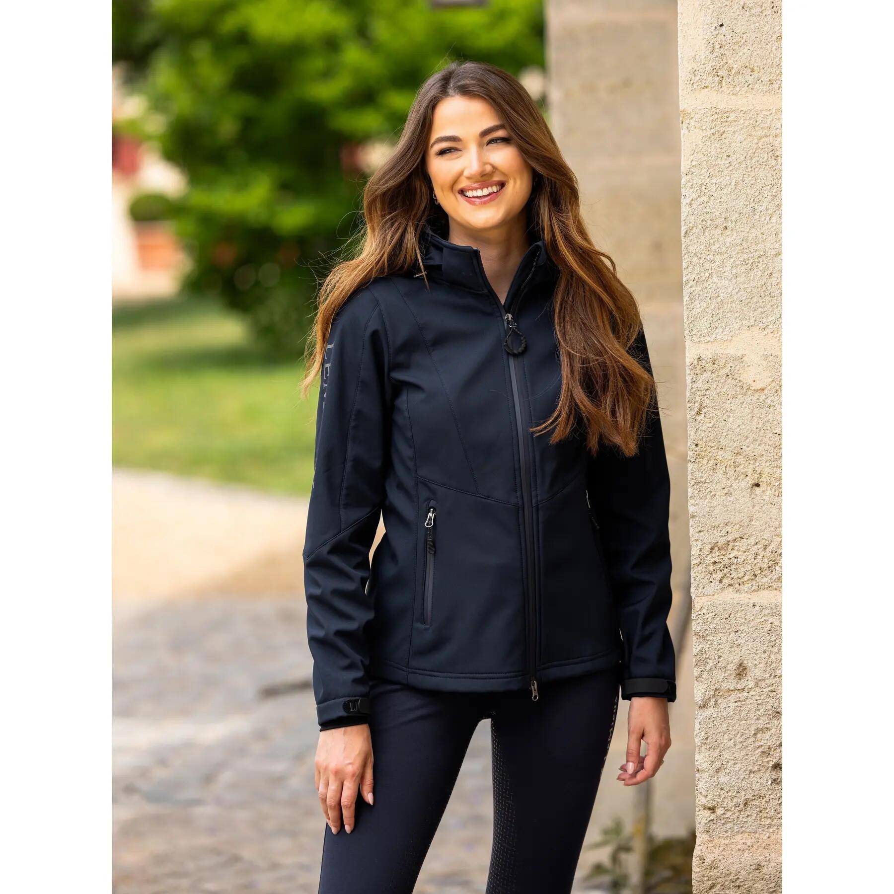 Reitjacke Full Zip Damen LeMieux Celine Softshell 2/7