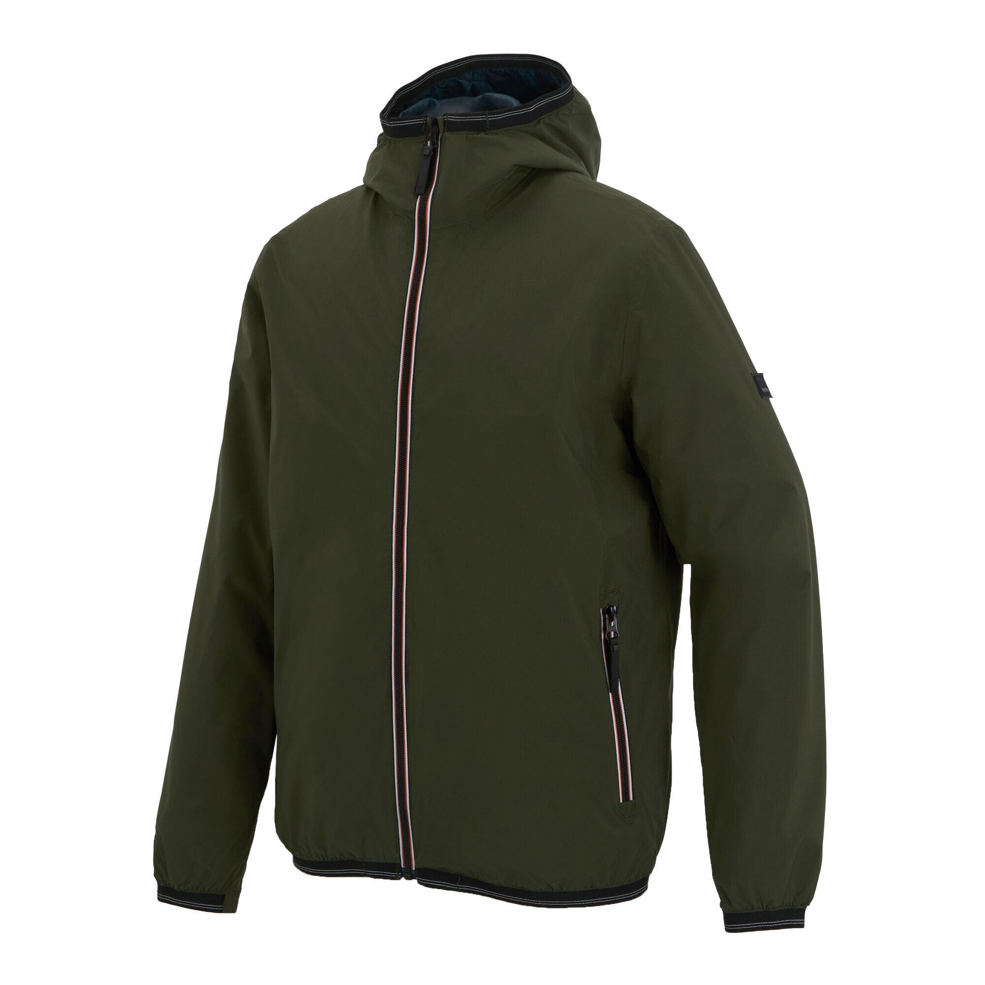 Heren Rehan Waterdichte Jas (Donkere Khaki) 3/4