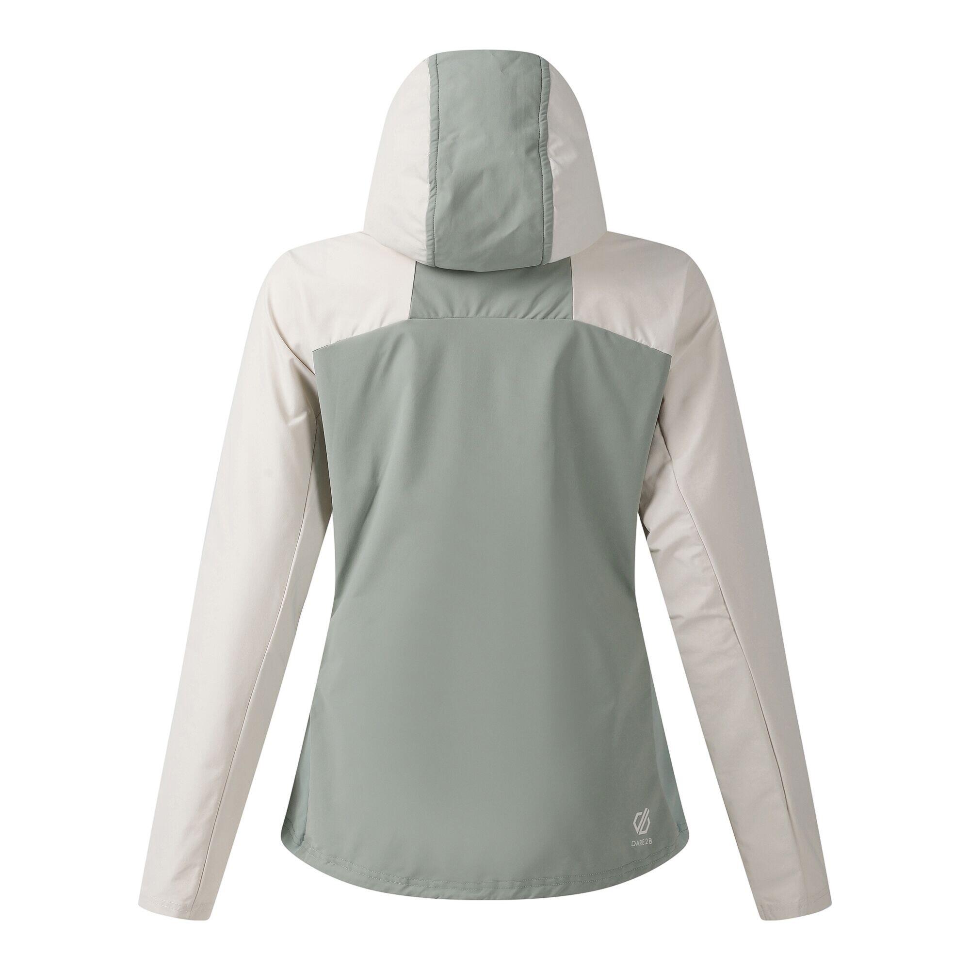 Veste Softshell NOMADIC Femme (Crème / Vert Pâle) 2/5