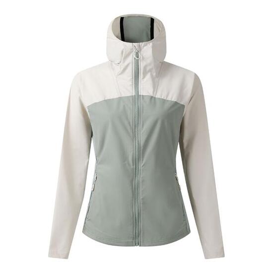 Veste Softshell NOMADIC Femme (Crème / Vert Pâle)