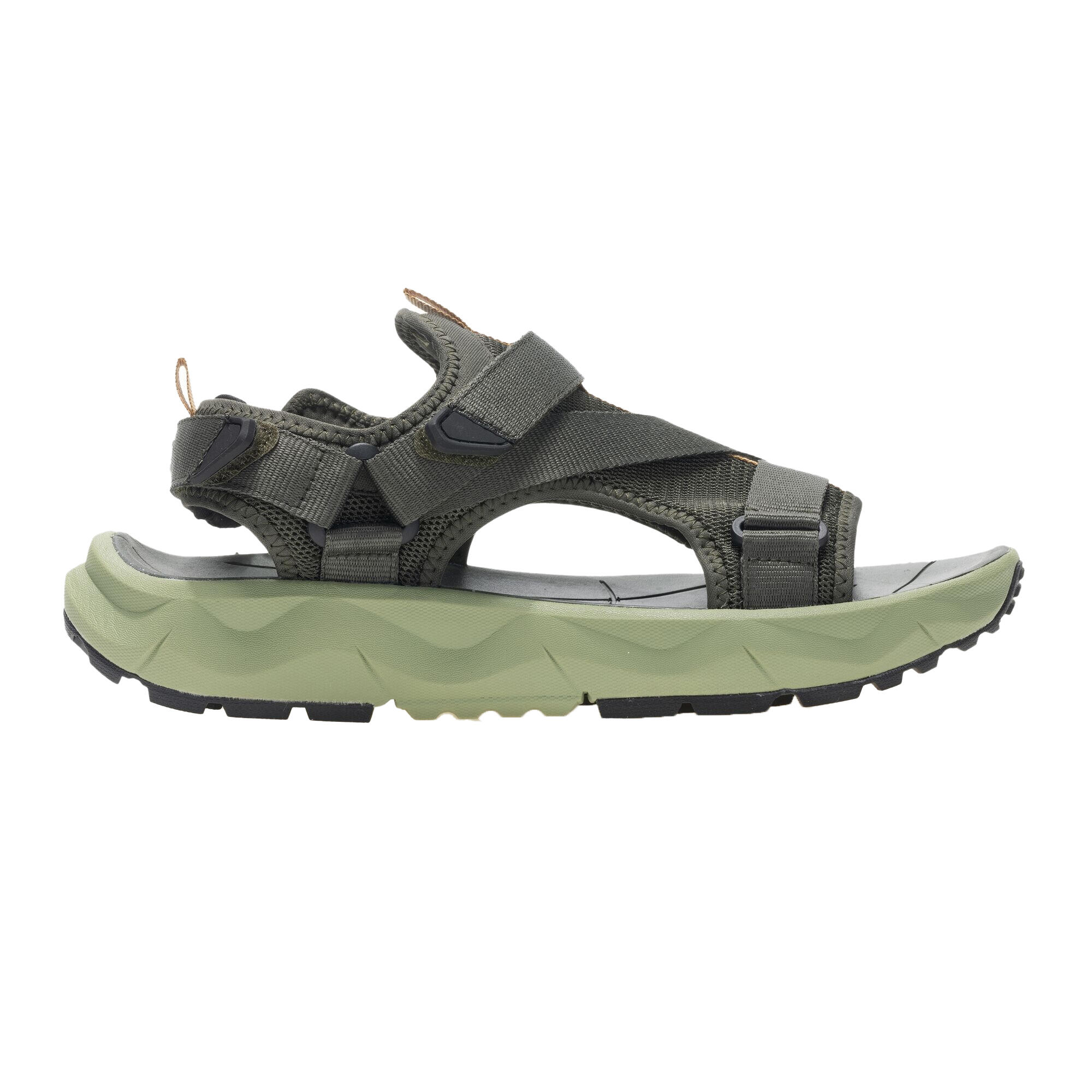 "Lito" Sandalen für Herren Dunkel-Khaki/Holzbraun 4/5