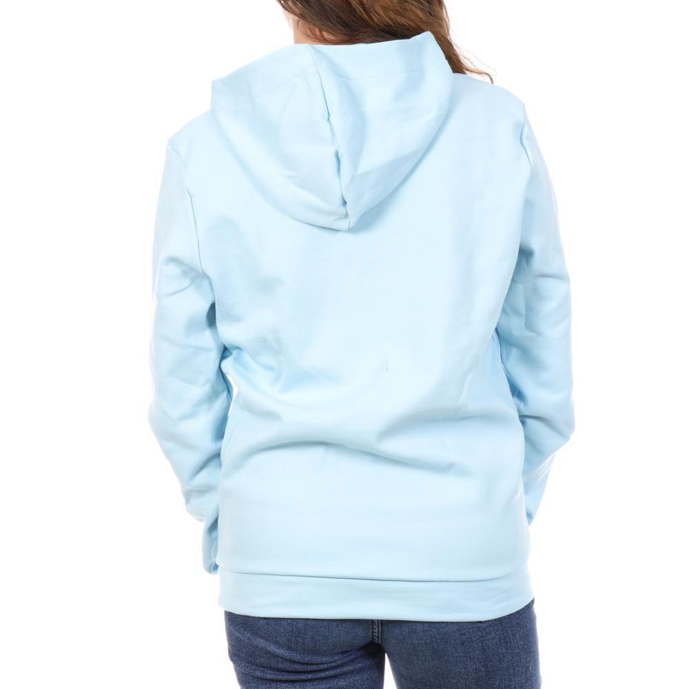 Sweat à Capuche Bleu Ciel Femme Le Coq Sportif N°34 2/2