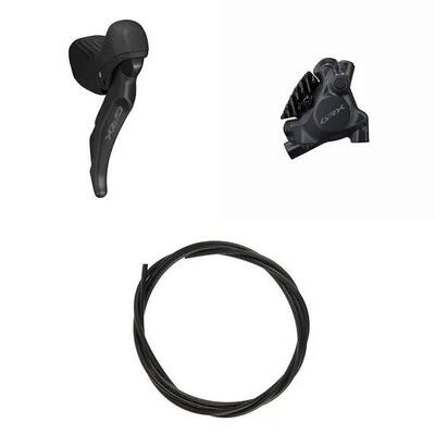 Volledig schijfremmen achter shimano