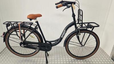 Spirit tweedehands transportfiets cargo, zwart - 3 maanden garantie