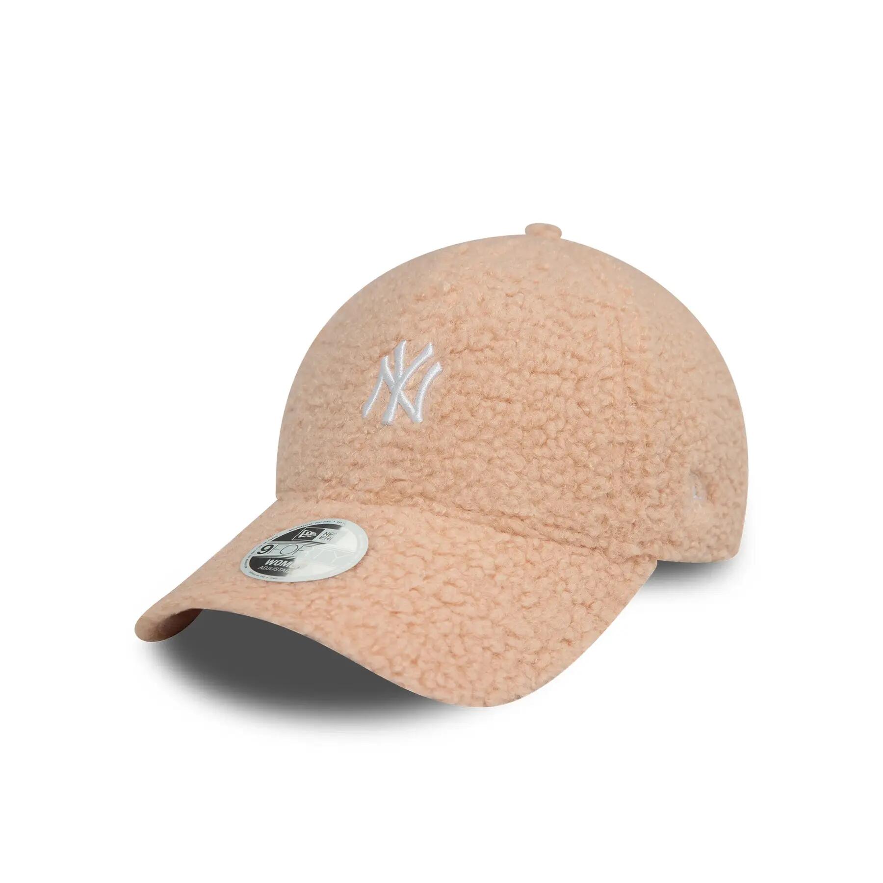 Gorra de béisbol mujer New York Yankees Borg 9forty 3/7