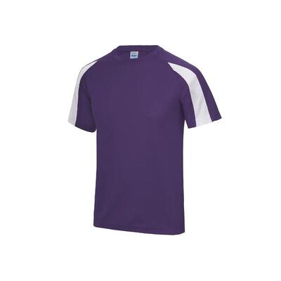T-shirt met contrasten just cool