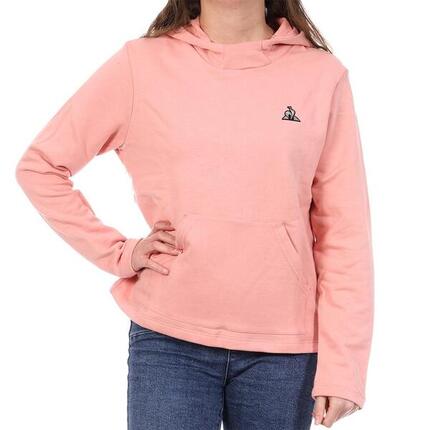 Sweat à Capuche Rose Femme Le Coq Sportif Hoody N°8