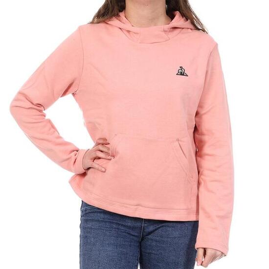Sweat à Capuche Rose Femme Le Coq Sportif Hoody N°8