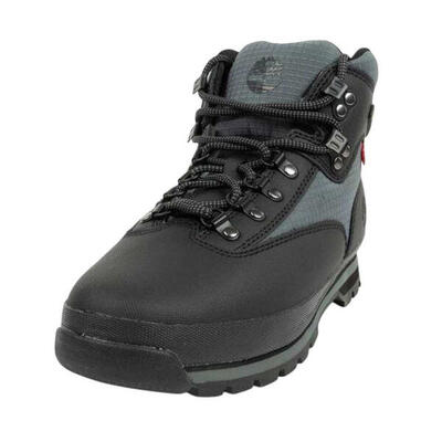 Heren euro hiker leren laarzen (grijs)