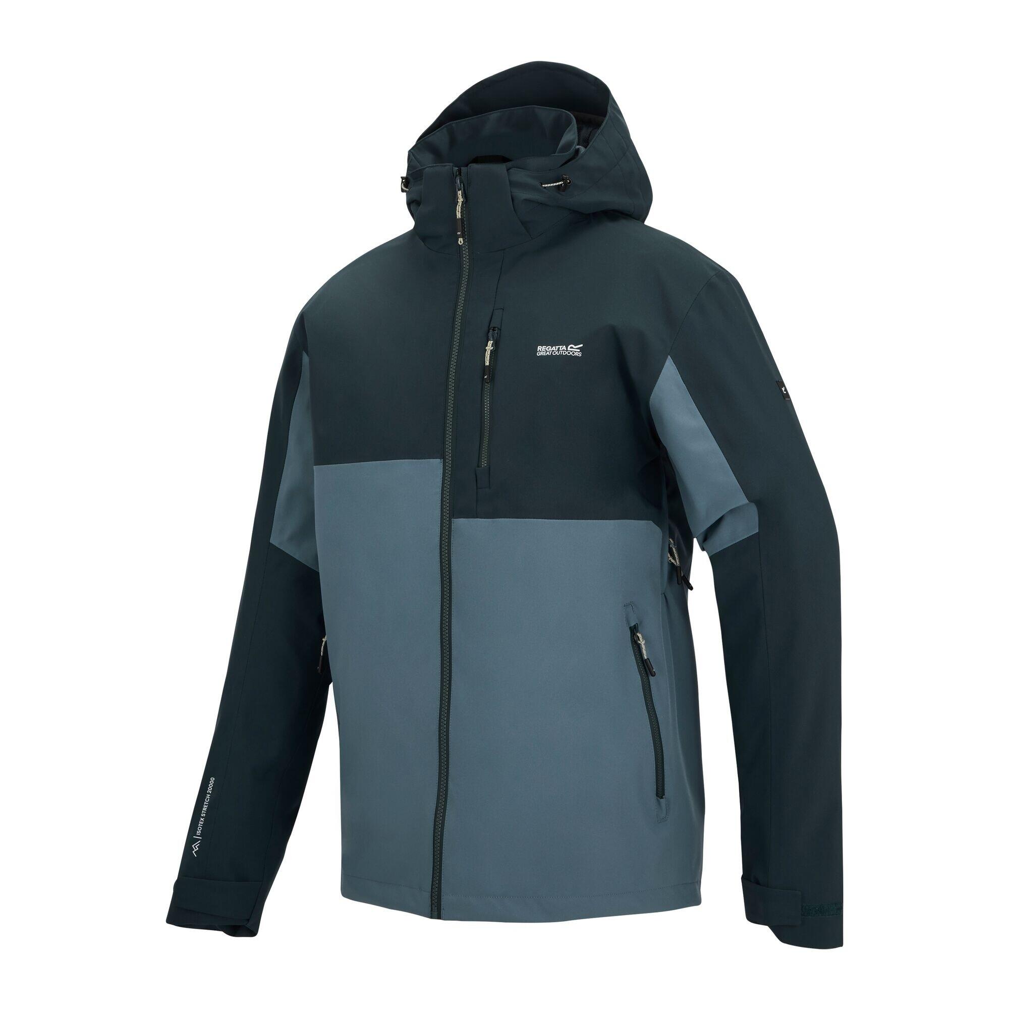 Heren Bosfield Jas (China Blauw/Nachthemel) 3/5