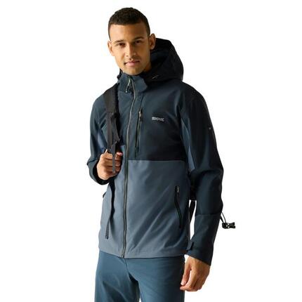 Veste Imperméable Bicolore BOSFIELD Homme (Bleu De Gris / Bleu Nuit)
