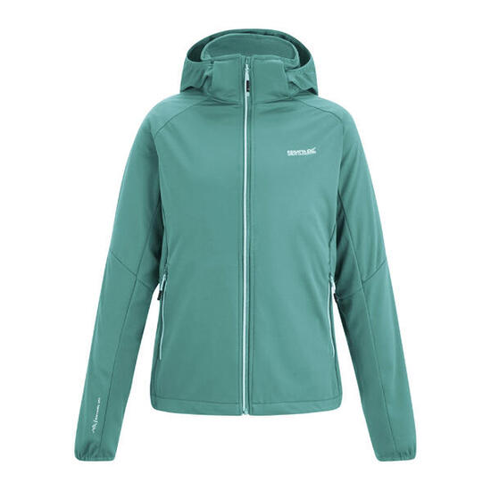 Veste Softshell BOURDA Femme (Turquoise Pastel)