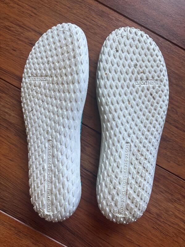 Entre Particuliers - Chaussures aquatiques Enfant, Aquashoes 100 turquo 3/3