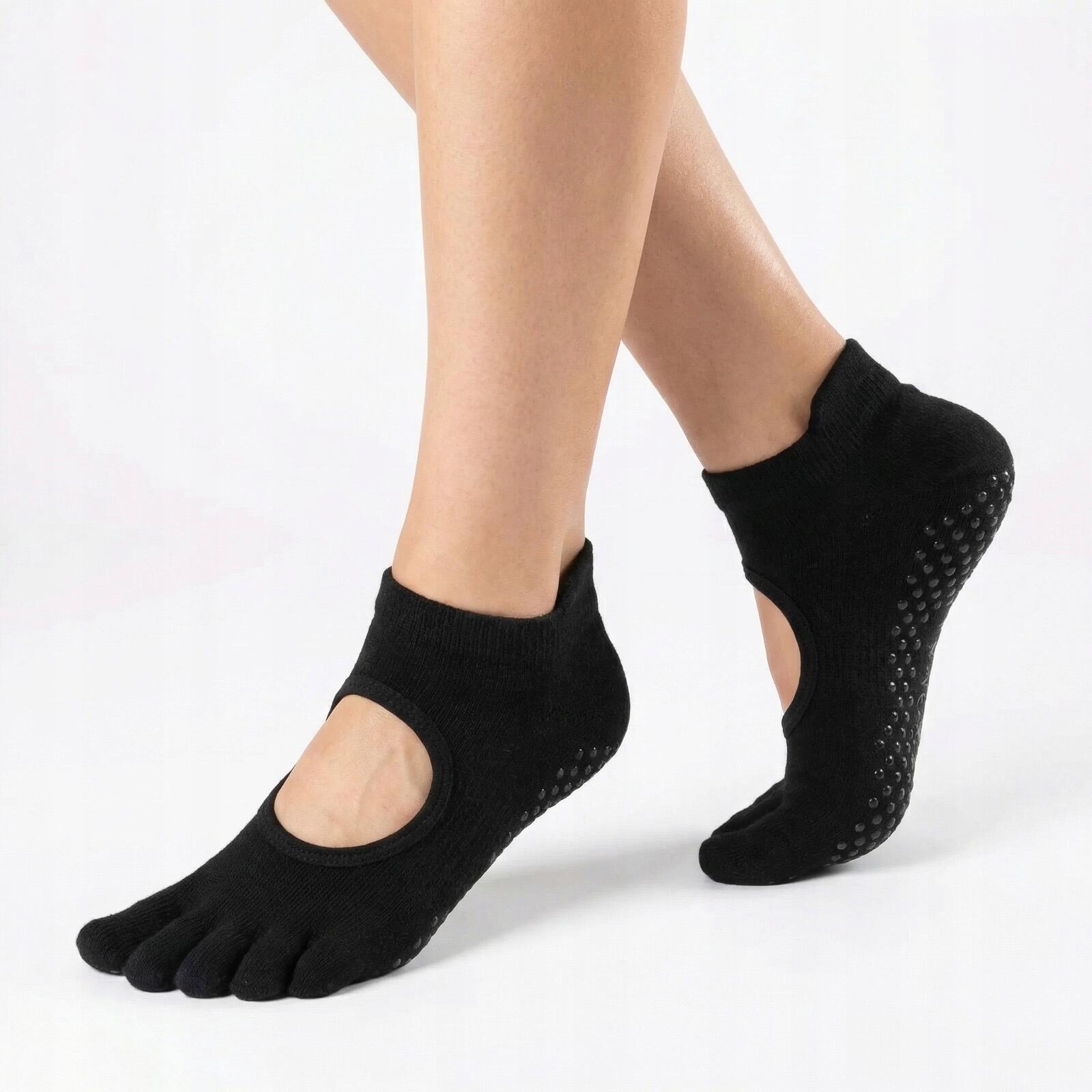 Antypoślizgowe skarpetki z palcami do jogi myga Yoga Toe Socks - S 1/7
