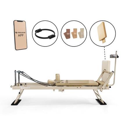 Mewave Pilates Reformer Pro Set