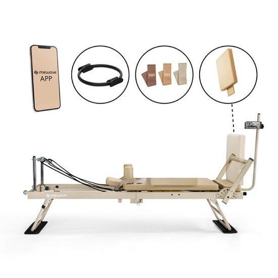 Mewave Pilates Reformer Pro Set