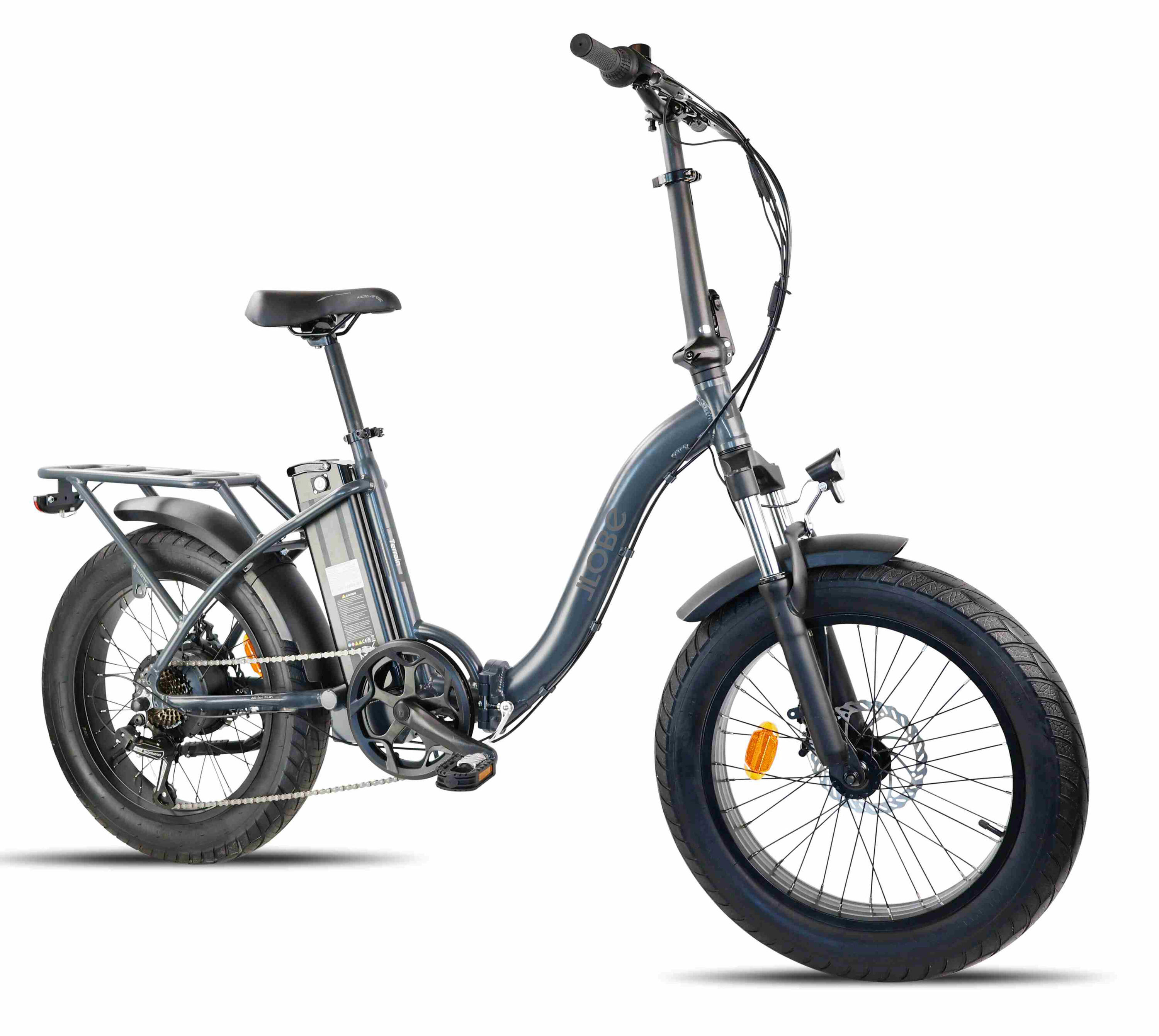LLOBE Falt E-Bike 20" Terrain, grijs 2/7