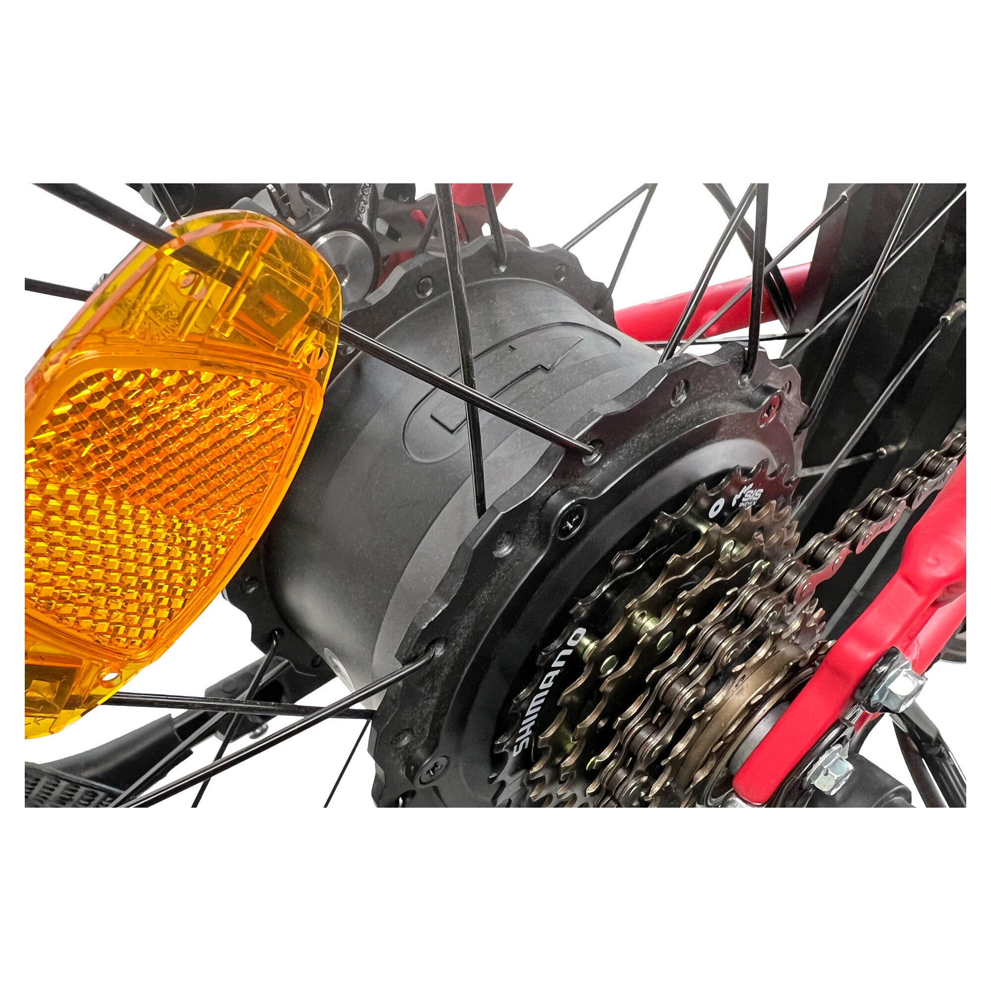 LLOBE Falt E-Bike 20" Terrain, rood 4/7