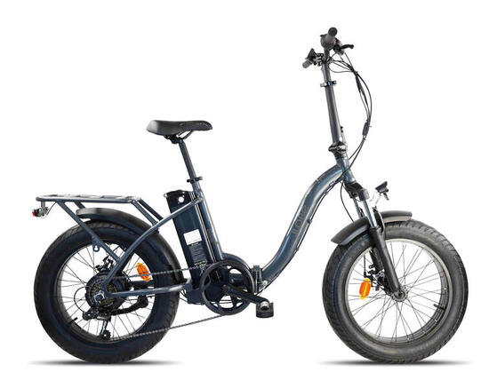 LLOBE Falt E-Bike 20" Terrain, grijs