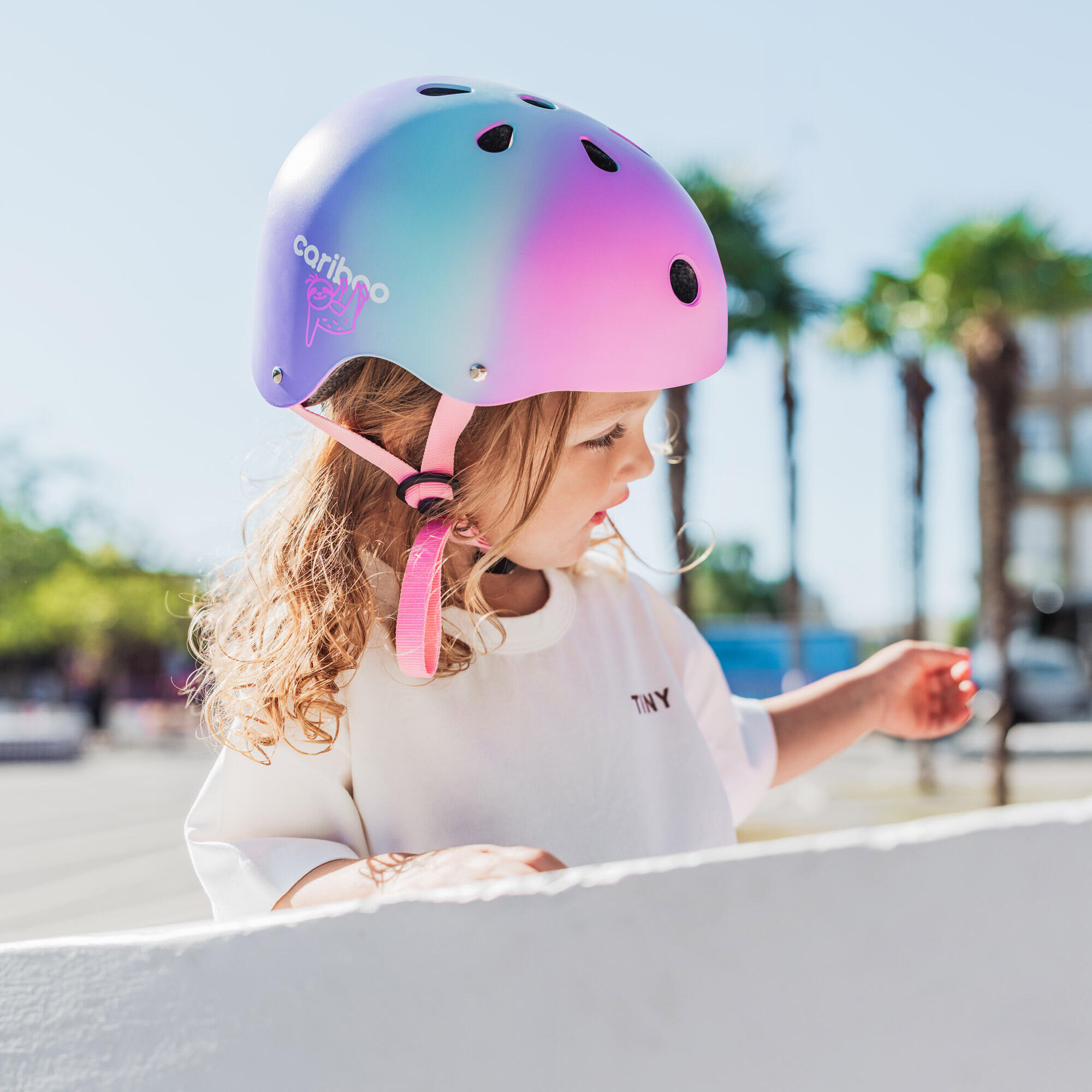 Beschermende fietshelm voor kinderen Cariboo XS/S 3/7