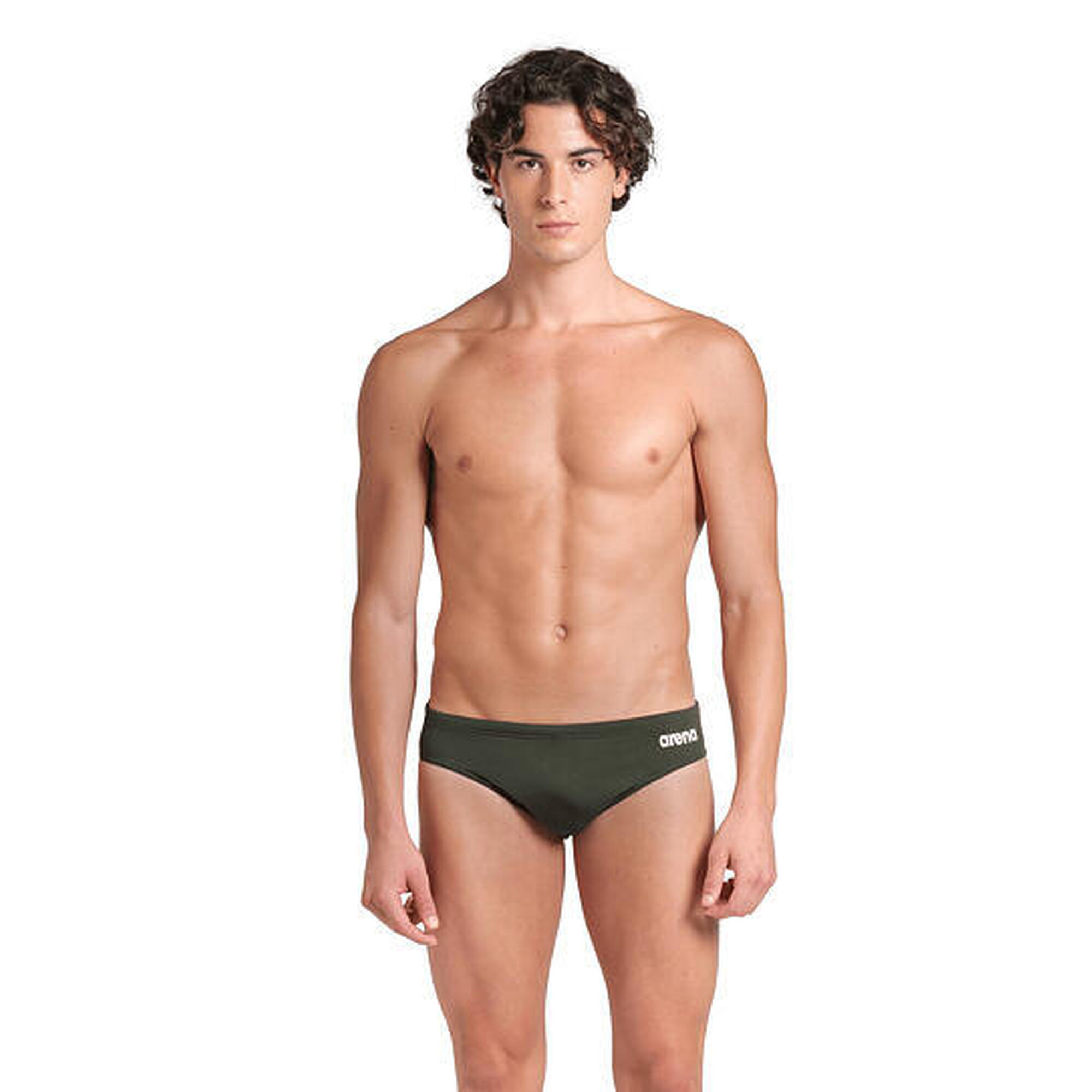 ARENA Pánské plavky Arena Performance Team Swim Briefs Solid