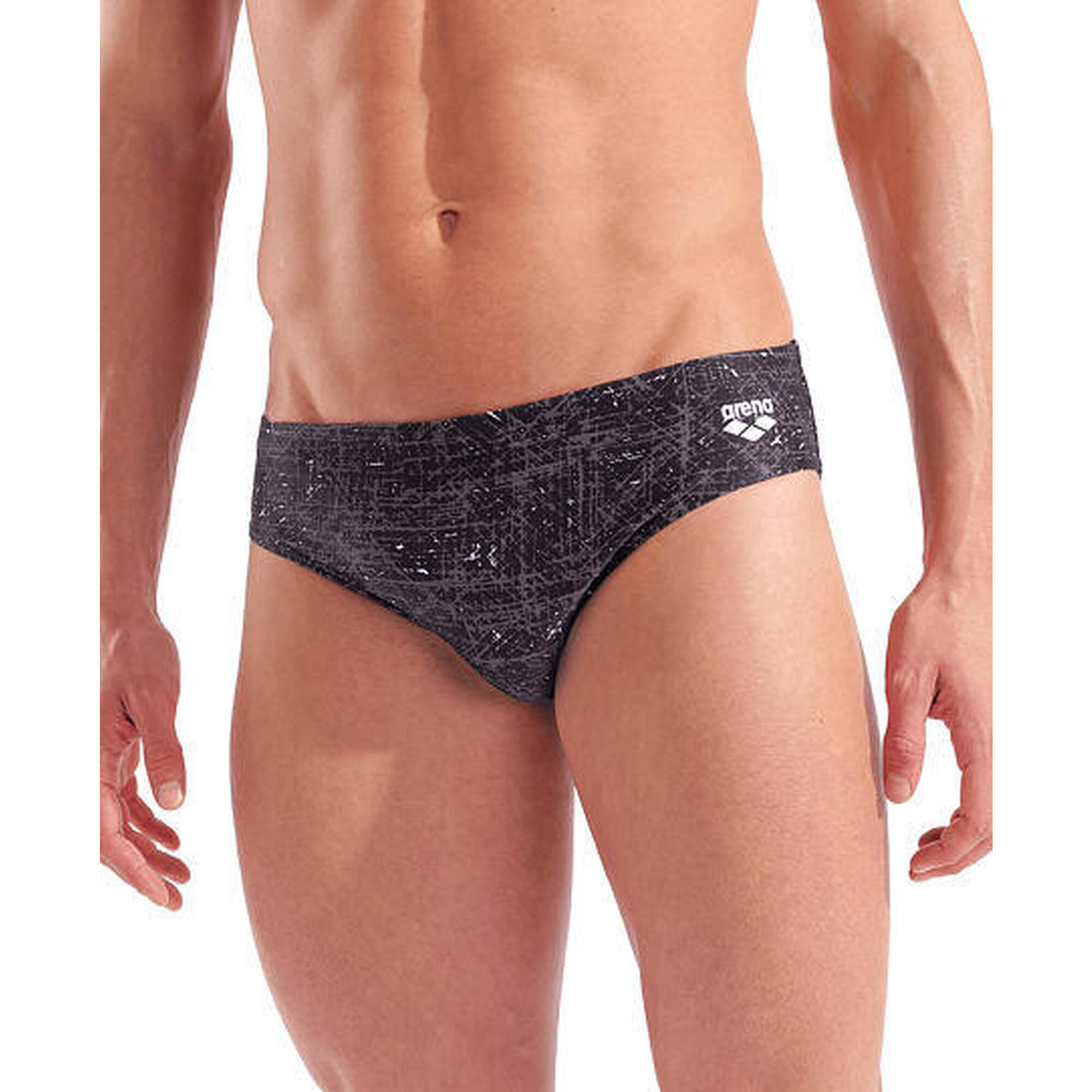 Pánské plavky Arena Performance RIBBED SWIM BRIEFS
