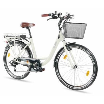 Llobe city e-bike 26" mando, beige