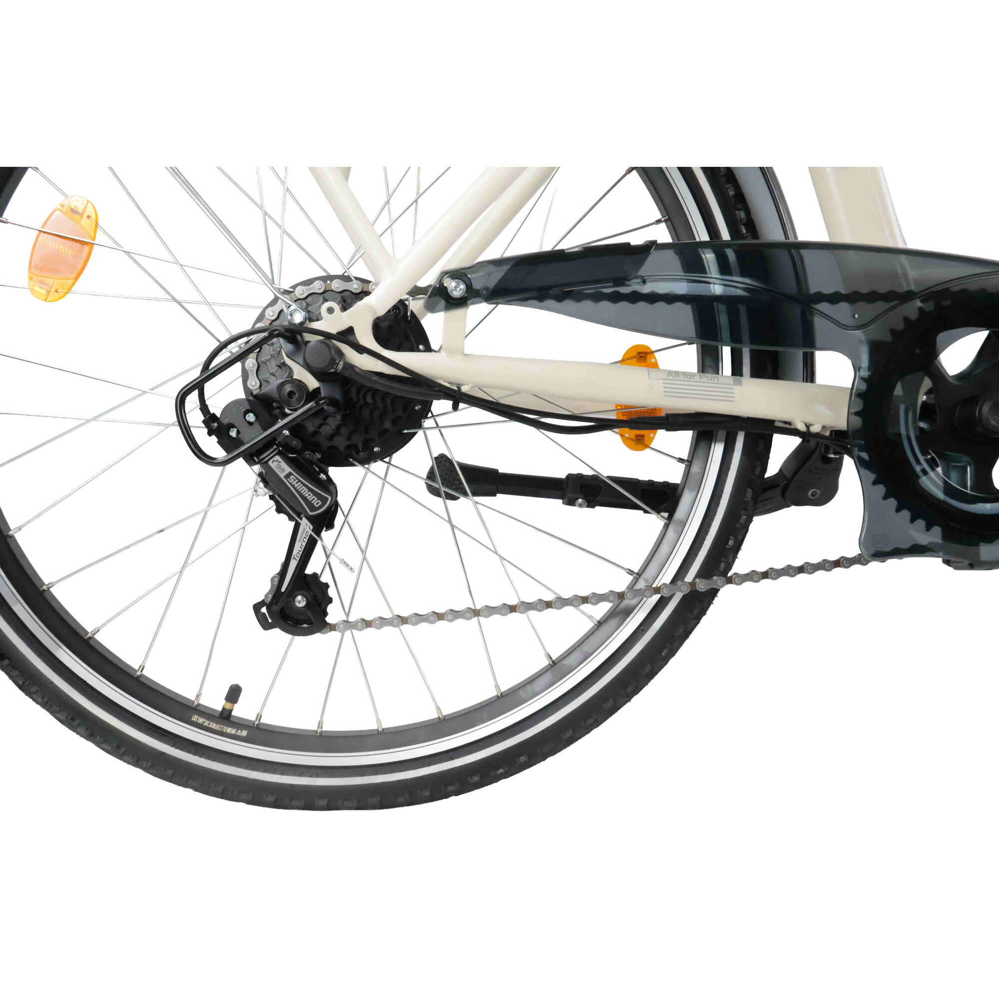 LLOBE City E-Bike 26" MANDO, beige 6/7