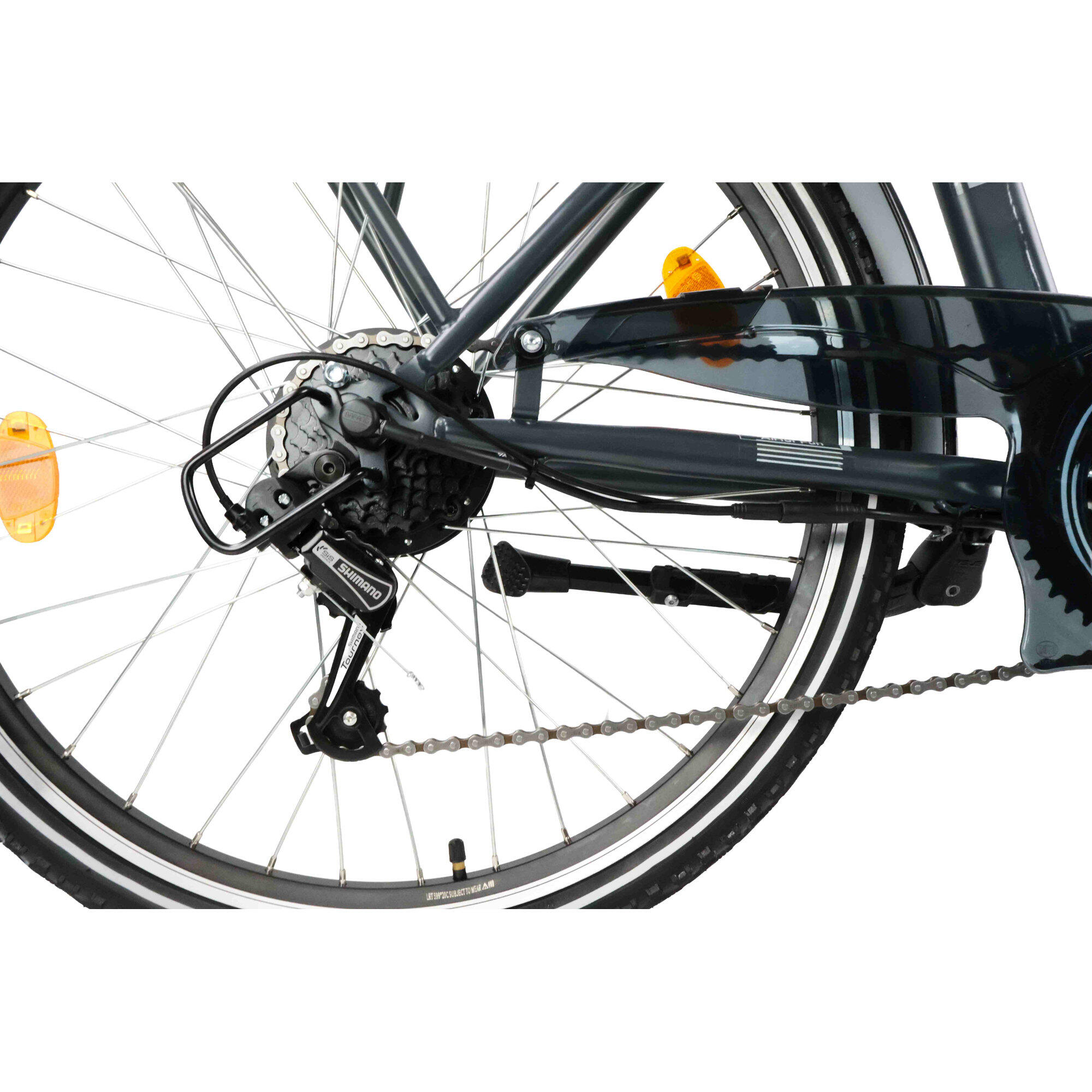 LLOBE City E-Bike 26" MANDO, anthracite 6/7