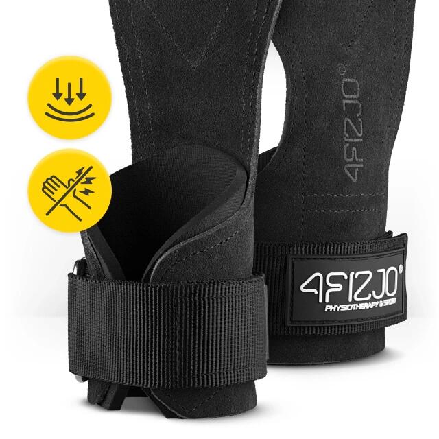 Pásky na mrtvý tah Deadlift Straps kožené 5/7