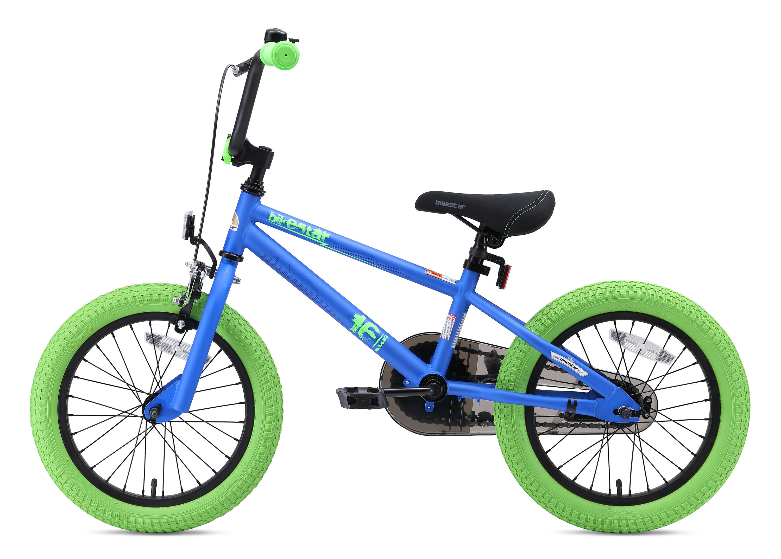 Vélo enfant 16 pouces à partir de 4 - 6 ans, VTC BMX 3/7