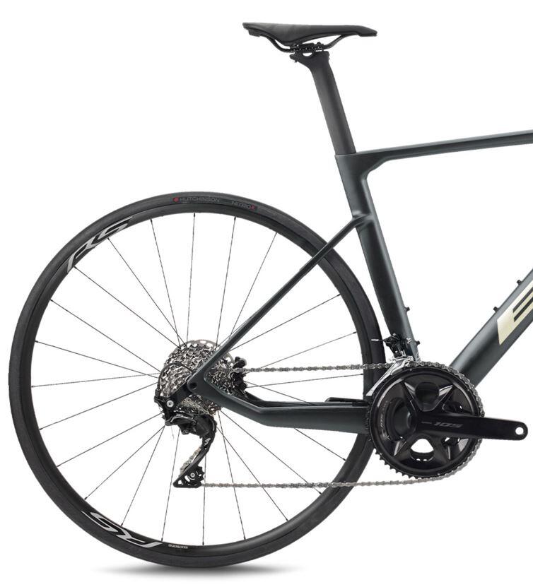 Bicicleta Carretera Bh Rs1 3.5 (2026)gris-amarillo 3/3