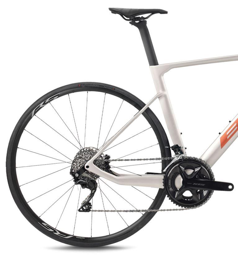 Bicicleta Carretera Bh Rs1 3.5 (2026)blanco-naranja-marron 3/3