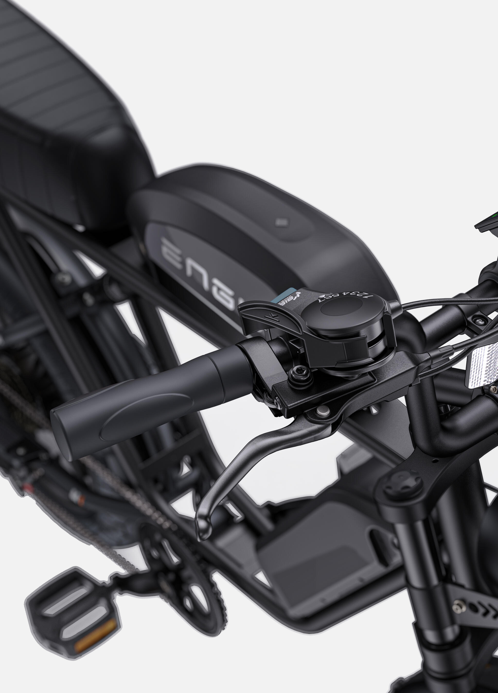 Bicicleta eléctrica ENGWE M1 con frenos hidráulicos Shimano 6/7
