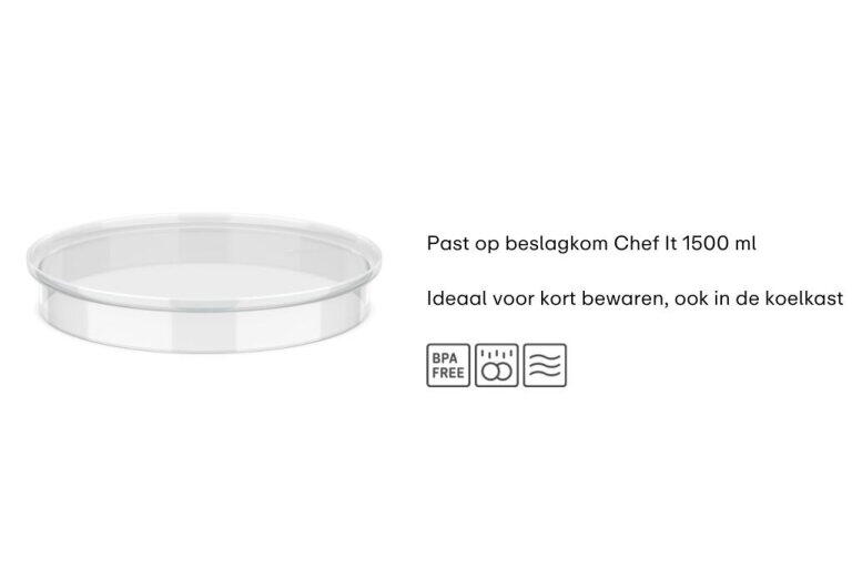 Mepal Chef it Deckel - Transparent 2/7