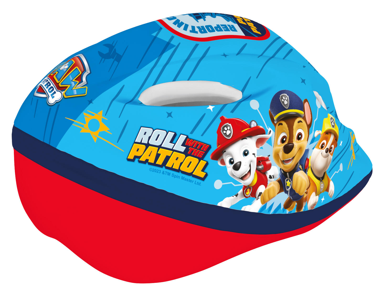 Nickelodeon Kinder Fahrradhelm Paw Patrol Blau Rot 52-56 cm 3/5