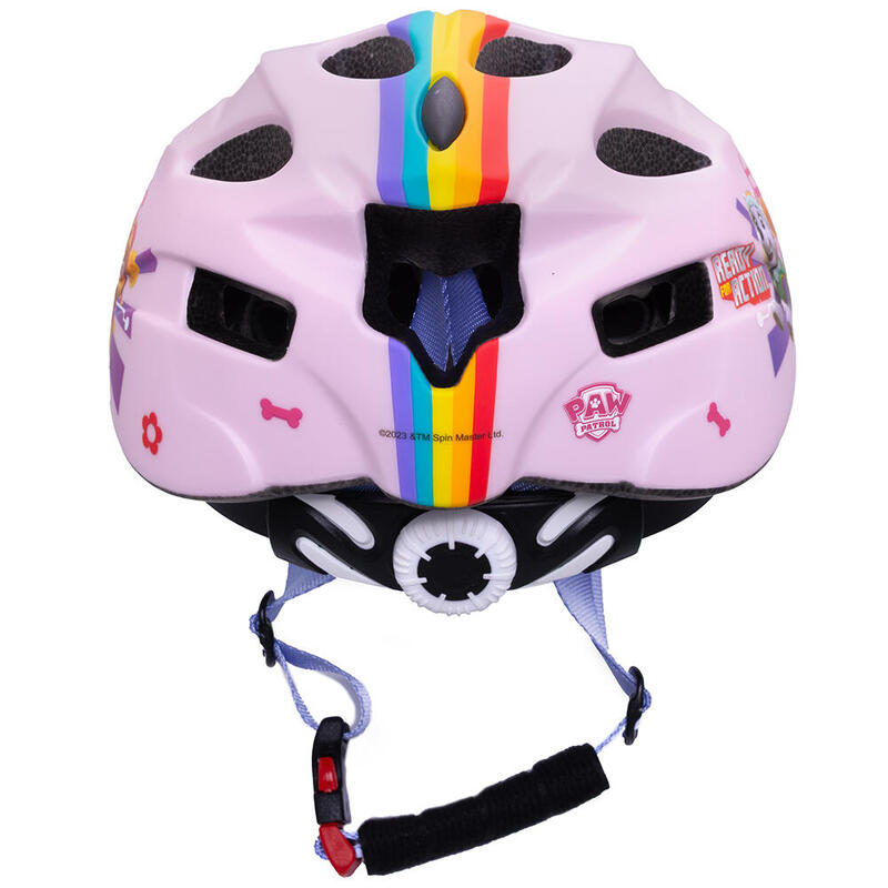 Casca ciclism copii, fete, Paw Patrol, roz, 52-56 cm
