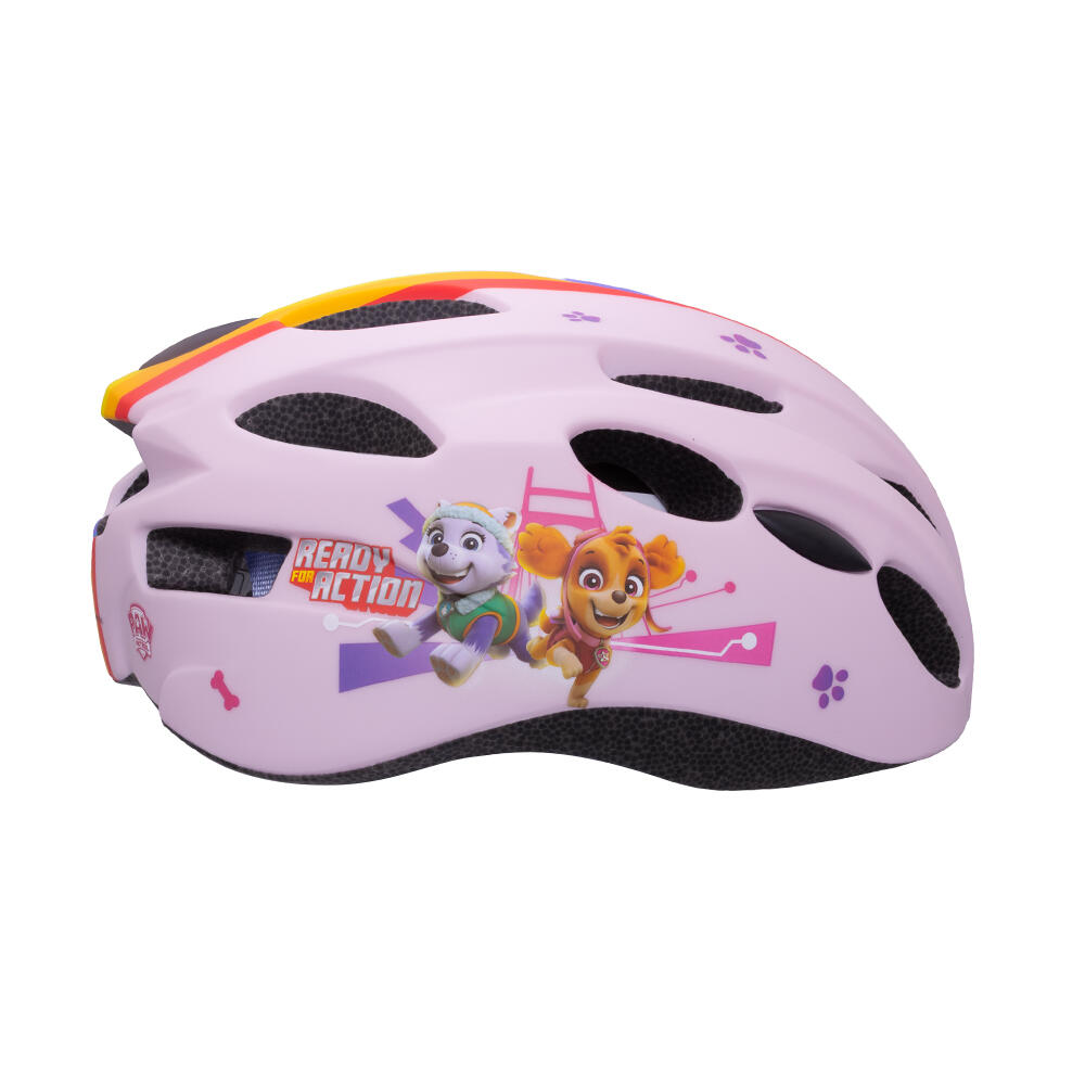 Disney Paw Patrol meisjesfietshelm in roze voor veilig plezier 2/4