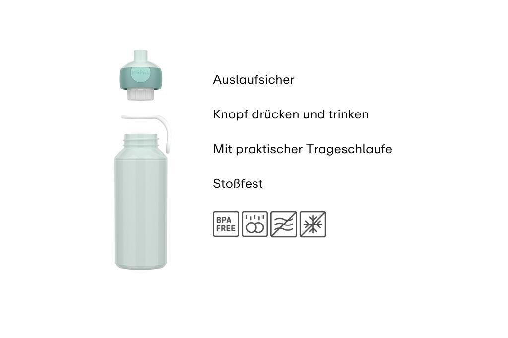 Mepal Campus 400 ml Trinkflasche Pop-up - Princess Power 2/6