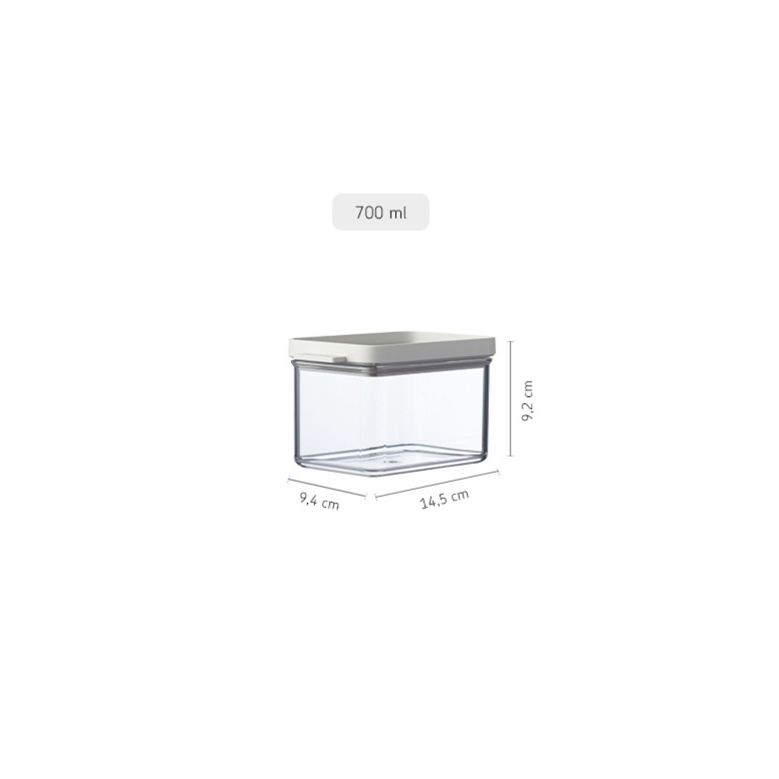 Mepal Omnia Aufbewahrungsbox set - Nordic white 3/6