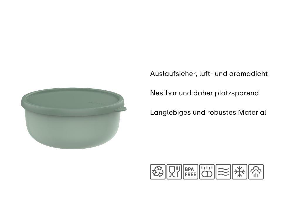 Mepal Lumina 2 l Mikrowellengeschirr - Nordic blue 2/6