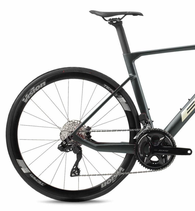 Bicicleta Carretera Bh Rs1 4.0 (2026)gris-amarillo 3/3