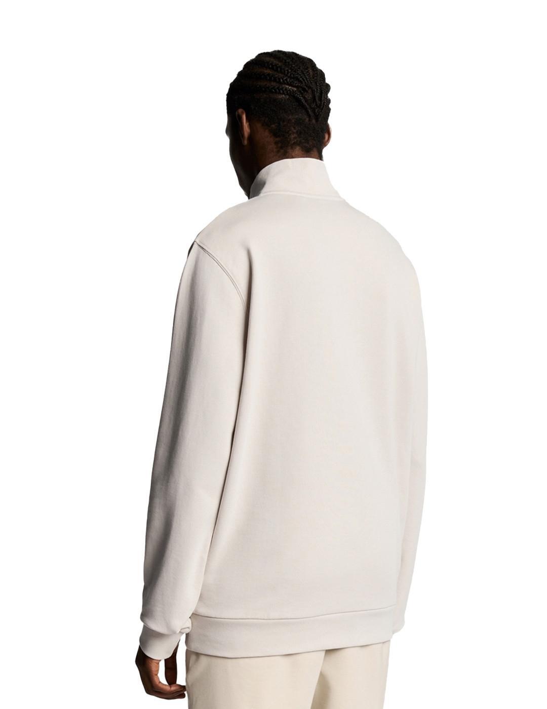 Sudaderas jerseys polares para Hombre Lyle & scott Loopback Blanco 3/4