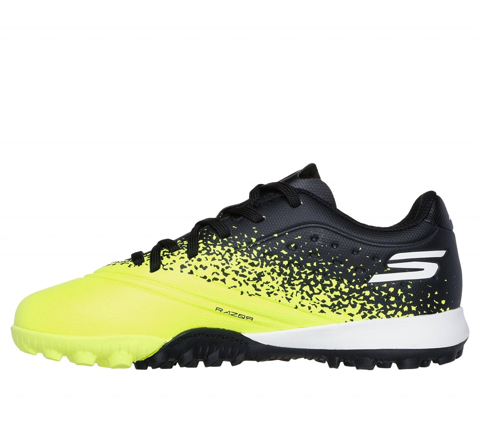 Sapatilhas Desportivas de Futebol Homem Skechers 252016_YLBK Pretos Atacadores 5/5