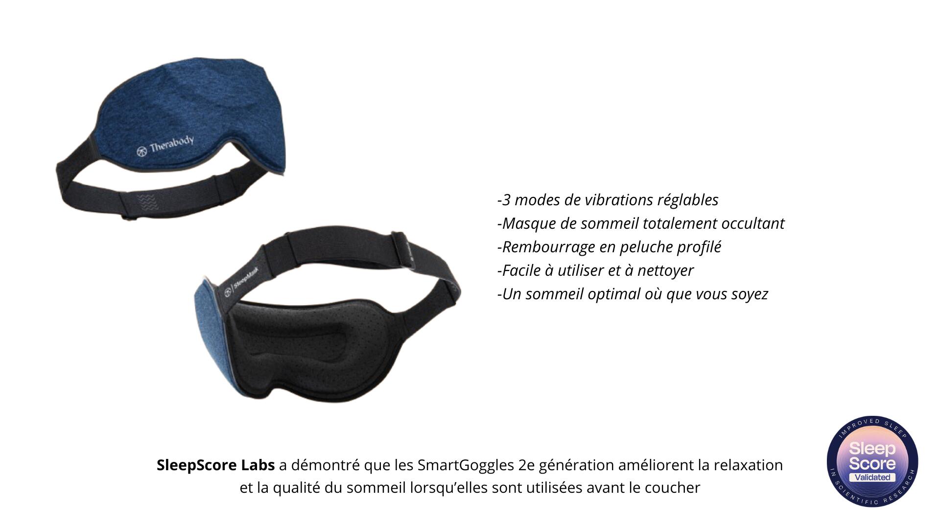 Masque occultant avec vibrations Therabody 4/4
