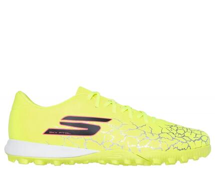 Chaussures De Foot Motif/style Effet Craquelé Homme (Jaune / Noir)