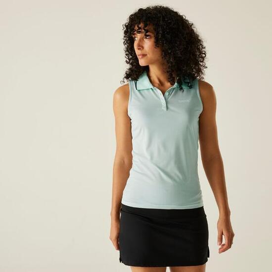 Damen Tima II Ärmelloses Poloshirt