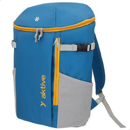 Sac à dos isotherme 15 L, 27 x 20 x 43 cm, avec poches latérales