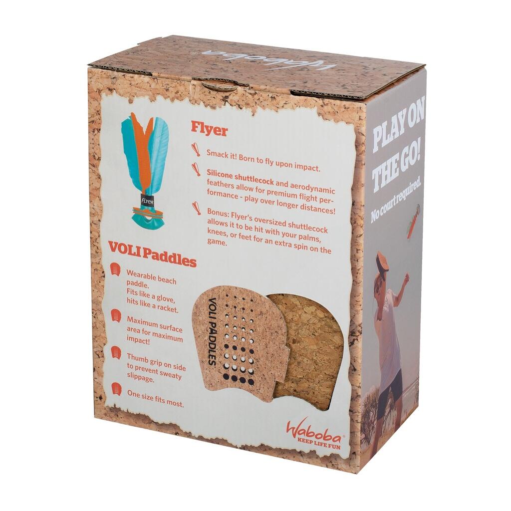 Voli jeu de raquettes portables avec 2 palettes et volant 6/6