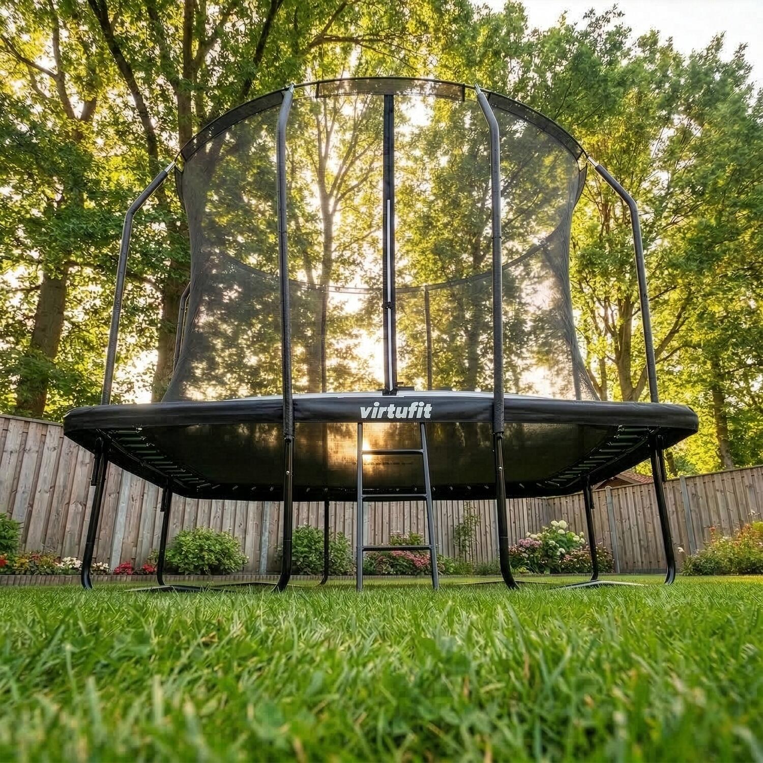 Trampoline Premium avec Filet de Sécurité - Rectangulaire - 183 x 274 4/8